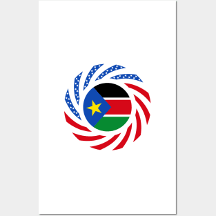 South Sudanese American Multinational Patriot Flag Series Posters and Art